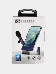 Микрофон петличный Wireless Microphone K9, Lightning