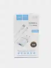 Сетевое зарядное устройство Hoco C12Q  + кабель micro USB Быстрая зарядка Quick Charge 3.0