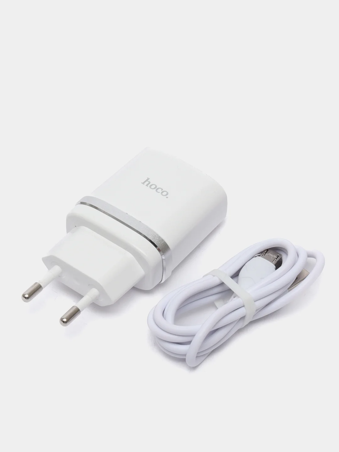 Сетевое зарядное устройство Hoco C12Q  + кабель micro USB Быстрая зарядка Quick Charge 3.0