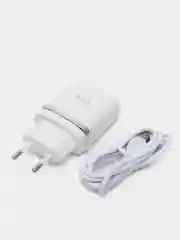 Сетевое зарядное устройство Hoco C12Q  + кабель micro USB Быстрая зарядка Quick Charge 3.0