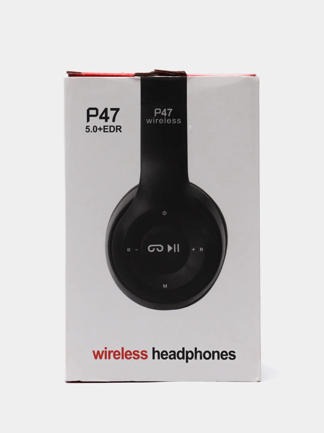 Черный беспроводные Bluetooth-наушники P47 Wireless