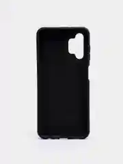 Черный чехол Samsung A13 4G с бархатом внутри