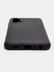 Черный чехол Samsung A13 4G с бархатом внутри