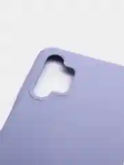 Лавандовый чехол Samsung A13 4G с бархатом внутри