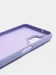 Лавандовый чехол Samsung A13 4G с бархатом внутри