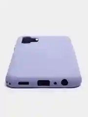 Лавандовый чехол Samsung A13 4G с бархатом внутри