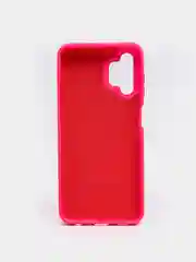 Фуксия чехол Samsung A13 4G с бархатом внутри