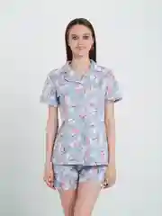 Бежевый пижама женская