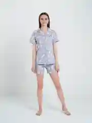 Бежевый пижама женская