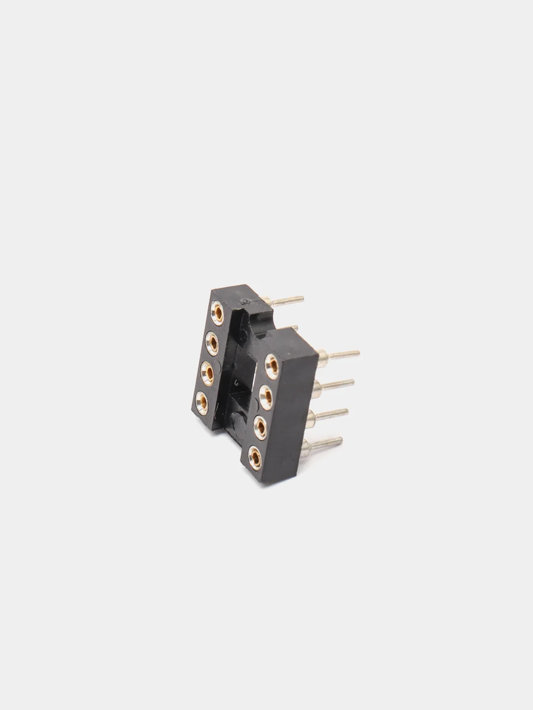 10 штук Панелька для микросхемы цанговая SCSM-08 TRS-08 DIP-8 DIP8 8 контактов