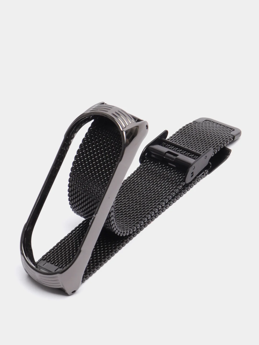 Синий ремешок для Xiaomi Mi band 3, 4, 5, 6, металлический стальной фитнес браслет