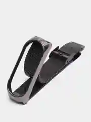 Синий ремешок для Xiaomi Mi band 3, 4, 5, 6, металлический стальной фитнес браслет