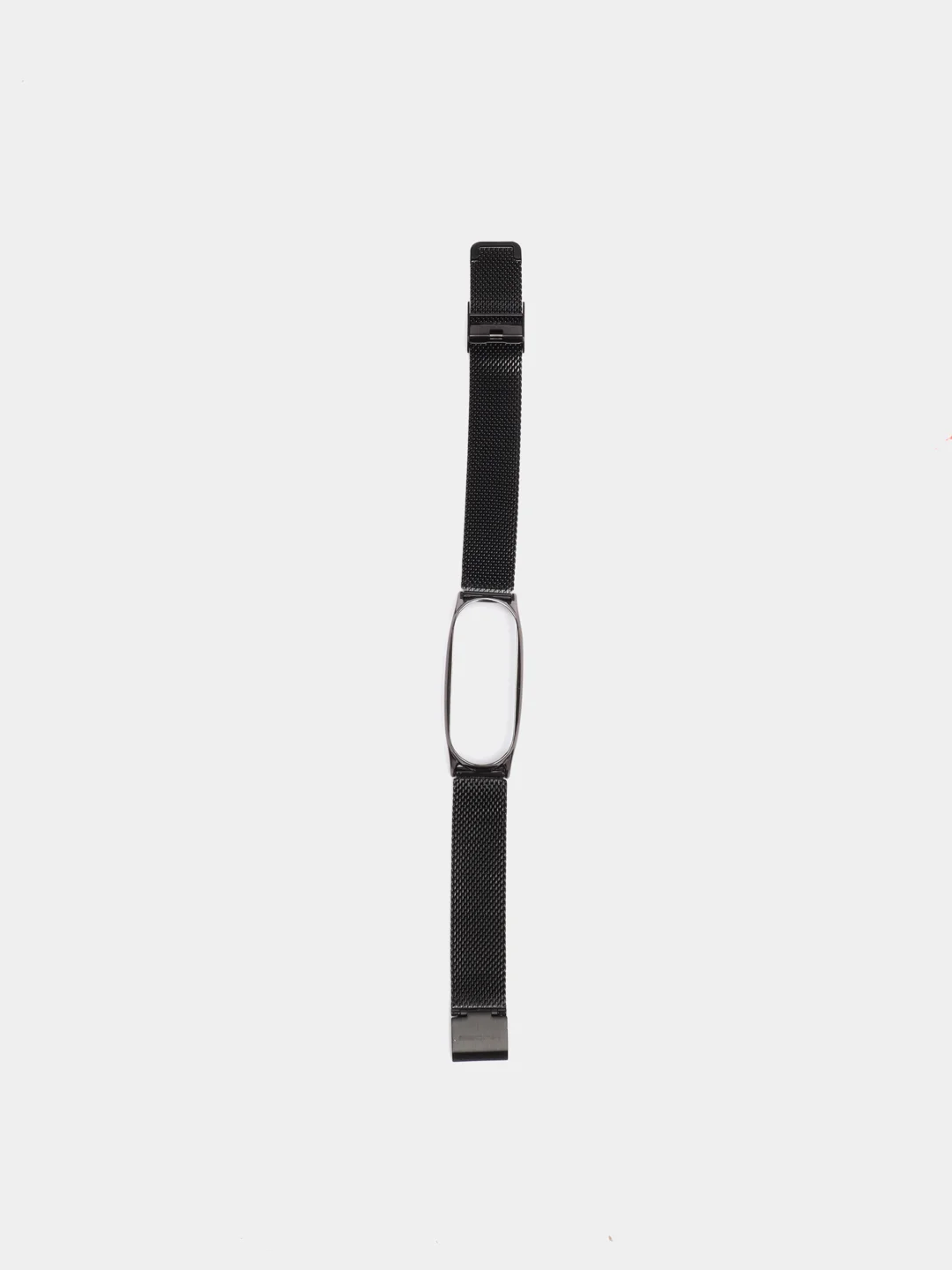 Черный металлический ремешок для Xiaomi Mi band 3, 4, 5, 6