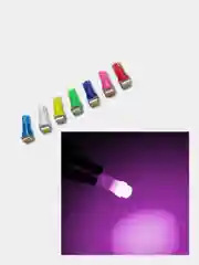 Белый автомобильные светодиодные лампы T5 LED и огни для подсветки салона и приборной панели