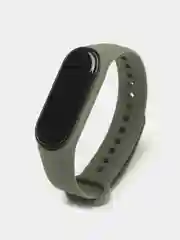 Зелёный хаки силиконовый ремешок для фитнес-браслетов Xiaomi Mi Band 3/4