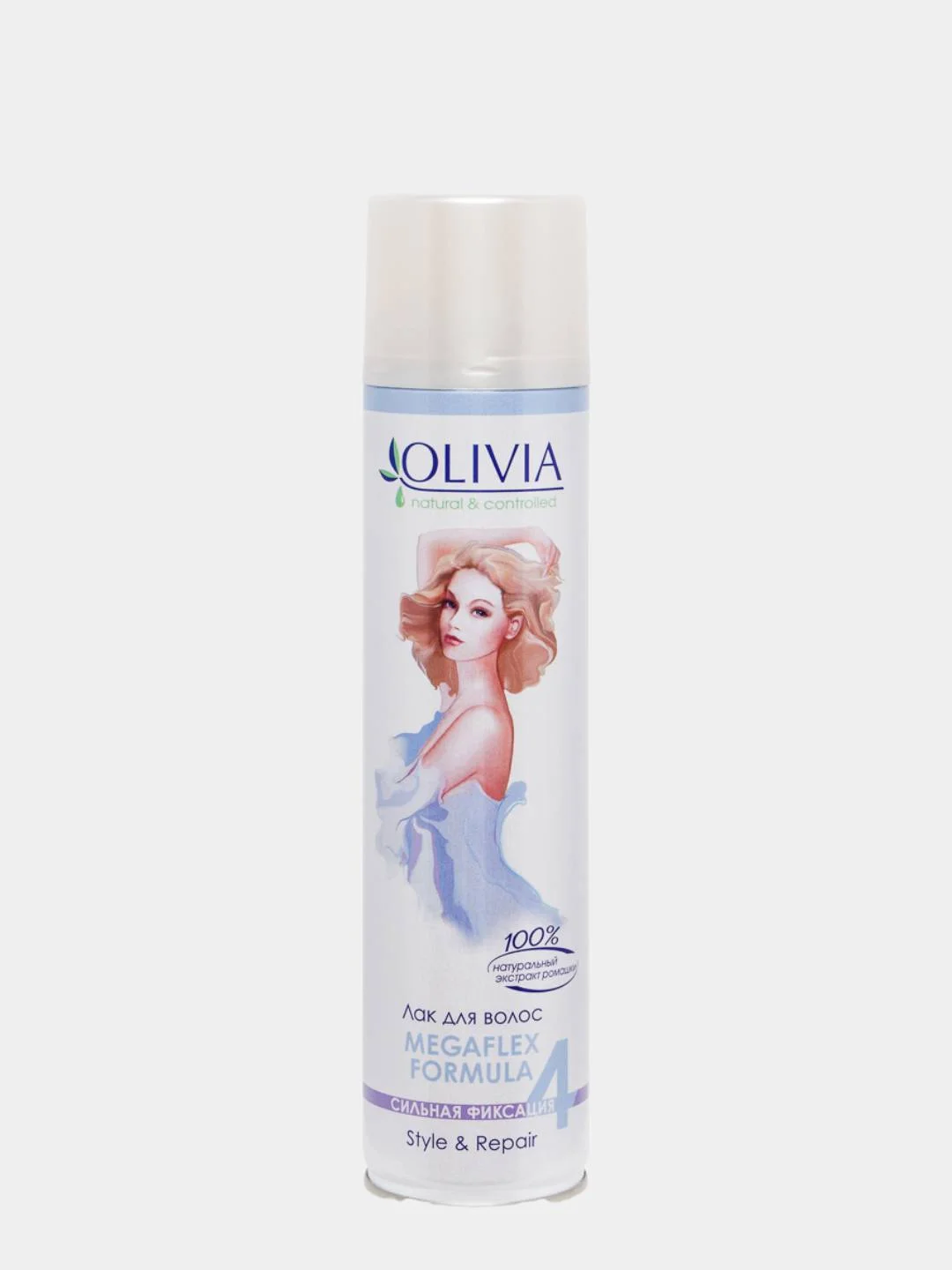 Лак для волос сильной фиксации с экстрактом ромашки "Olivia", 250 мл