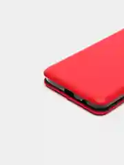 Красный чехол-книжка Samsung Galaxy A6 2018, Самсунг Галакси А6 2018