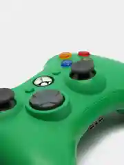 Зеленый геймпад для XBox 360, проводной