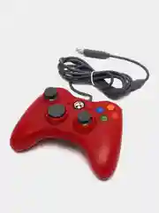Красный геймпад для XBox 360, проводной