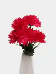 Тёмно-розовый искусственные цветы хризантемы, букет.