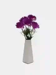 Аметистовый искусственные цветы хризантемы, букет.