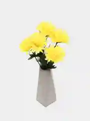 Желтый искусственные цветы хризантемы, букет.