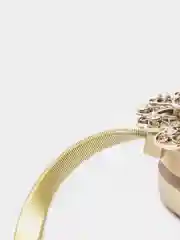 Бронзовый магнитный держатель для штор, со стразами, 1 штука