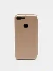 Золотой чехол-книжка на Huawei Honor 9 Lite, Хуавей Хонор 9 Лайт