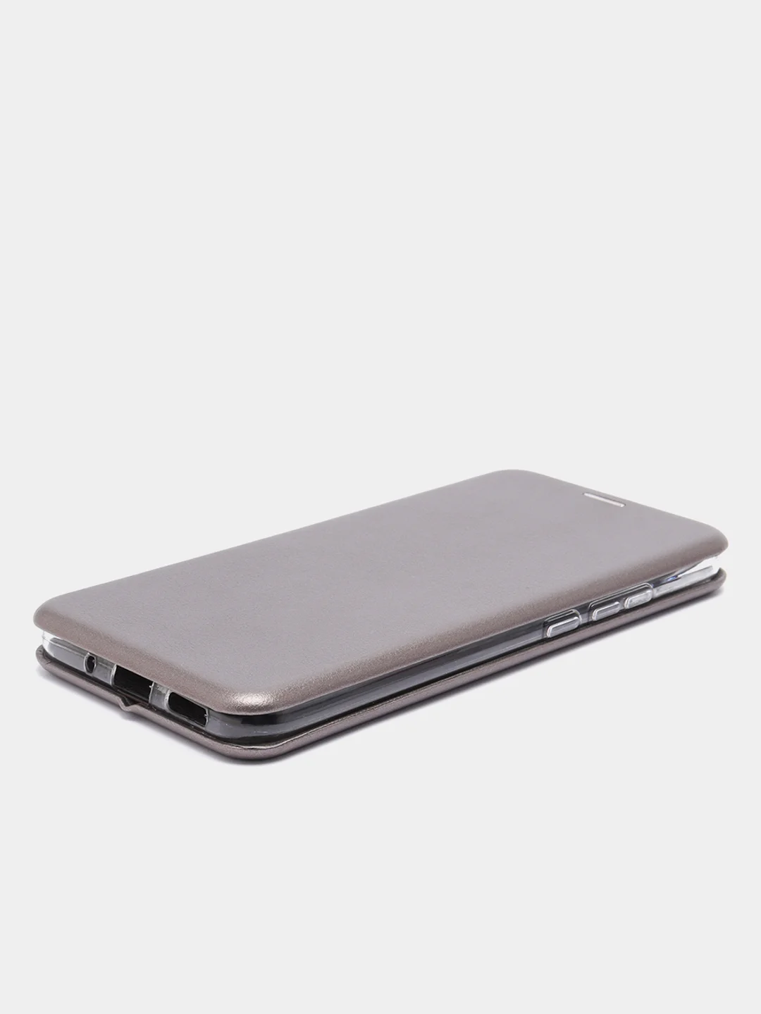 Серебряный чехол-книжка Xiaomi Redmi 9A (Сяоми Редми 9А)