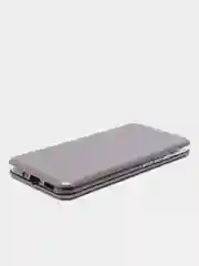 Серебряный чехол-книжка Xiaomi Redmi 9A (Сяоми Редми 9А)