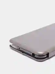 Серебряный чехол-книжка Xiaomi Redmi 9A (Сяоми Редми 9А)