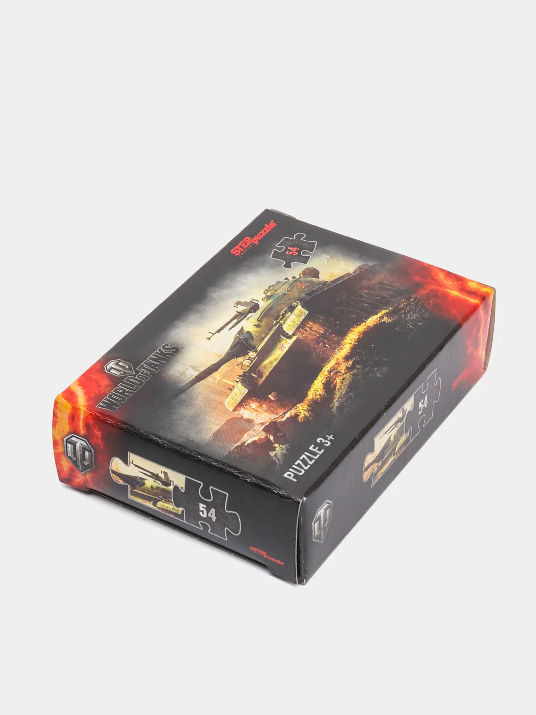 Серый мини пазлы 54 элемента "World of Tanks"