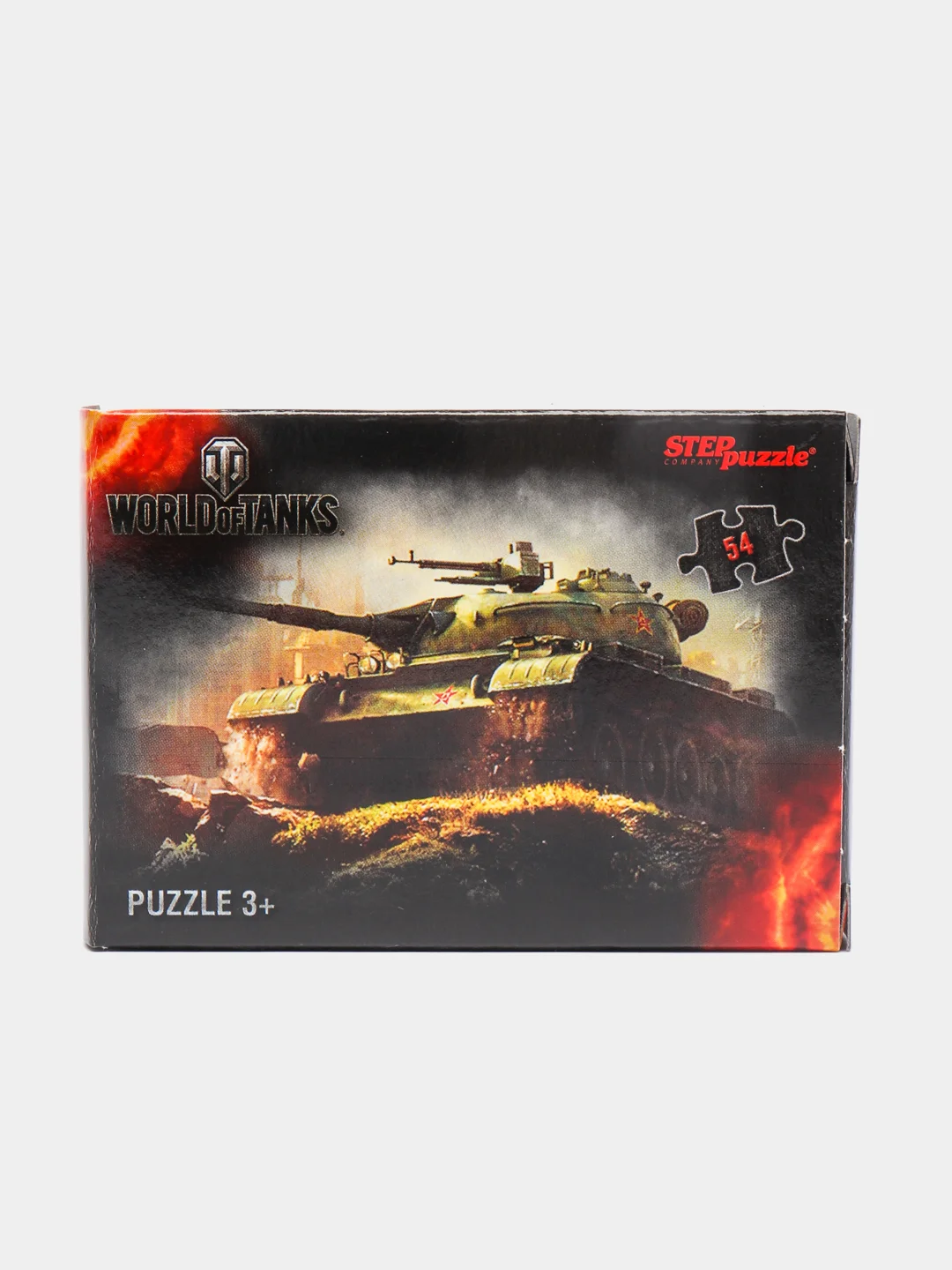 Серый мини пазлы 54 элемента "World of Tanks"