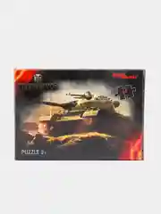Серый мини пазлы 54 элемента "World of Tanks"