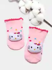 Коралловый носки пинетки для новорожденных детские противоскользящие 0-12 месяцев