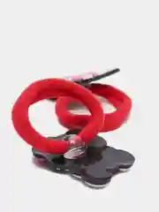 Коралловый резинки для волос, 2 шт