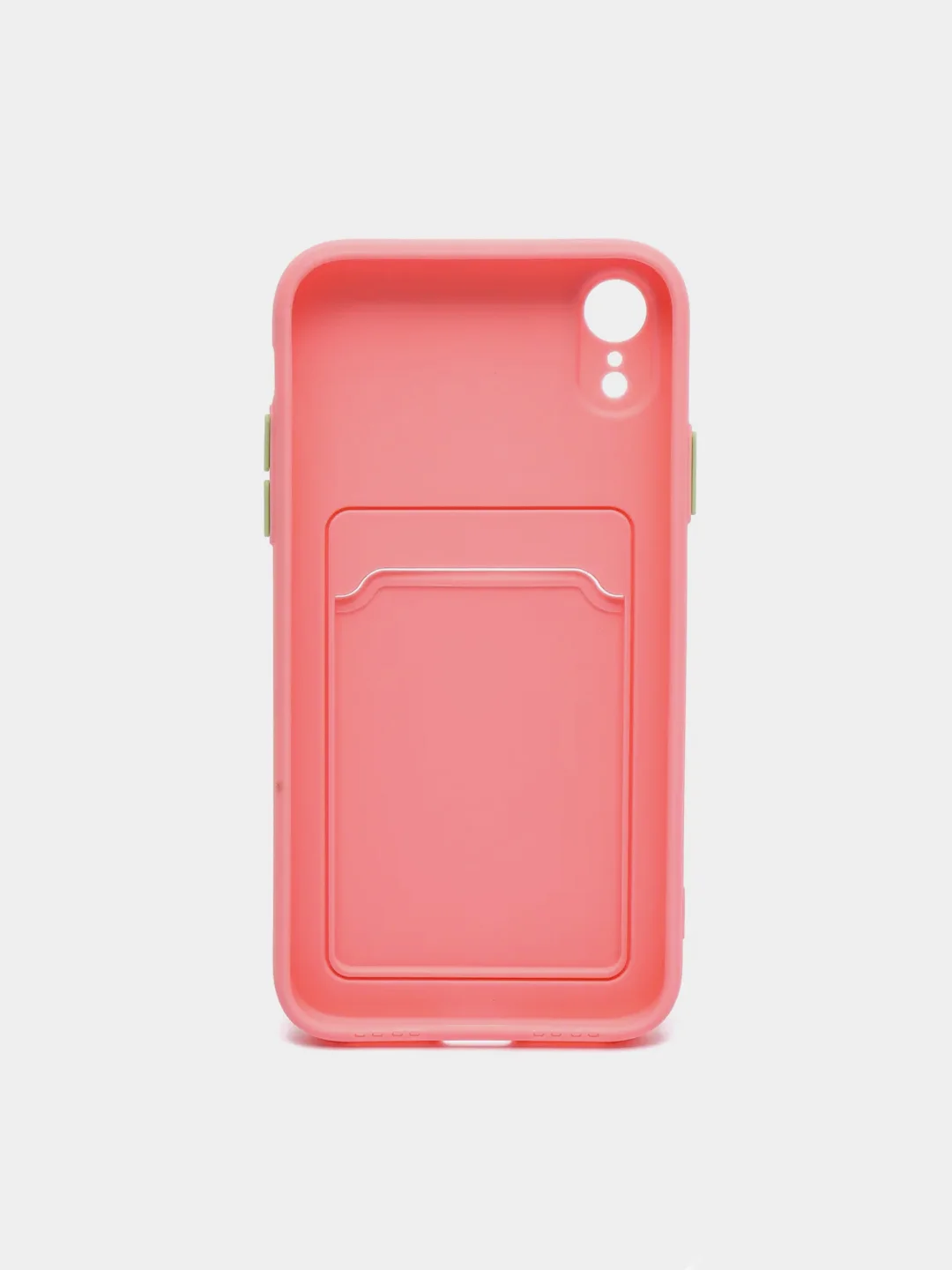 Розовый чехол для iPhone XR, 12, 13, Pro, Max, ХР с карманом для карт защита камеры динамика айфон
