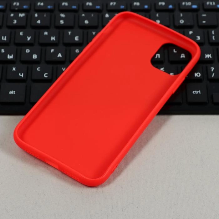 Чехол для телефона iPhone 11, красный