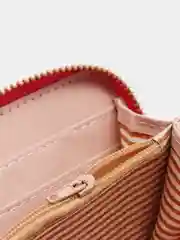 Коралловый меланж компактный кошелек, кардхолдер