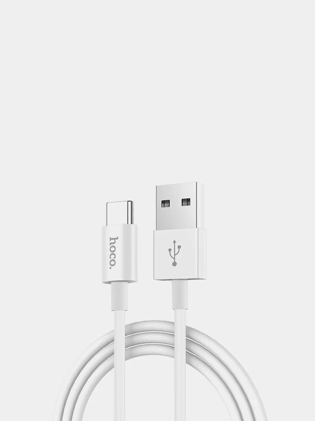 Черный usb-кабель HOCO X23 для зарядки и передачи данных Micro USB/Type-C, 1 м