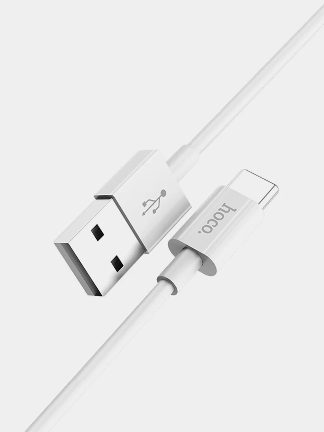 Черный usb-кабель HOCO X23 для зарядки и передачи данных Micro USB/Type-C, 1 м
