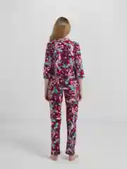 Бордовый пижама женская,