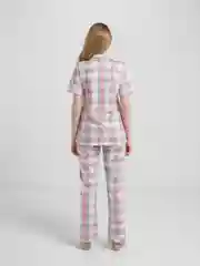 Розовый пижама,пижама женская ,домашняя пижама ,пижама со штанами