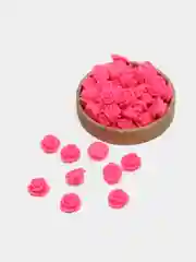 Фуксия кабошоны цветы .Фурнитура для рукоделия. Бусины для рукоделия. Аксессуары