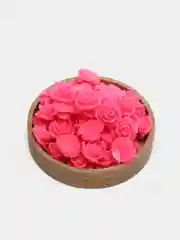 Фуксия кабошоны цветы .Фурнитура для рукоделия. Бусины для рукоделия. Аксессуары