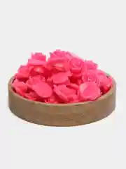 Фуксия кабошоны цветы .Фурнитура для рукоделия. Бусины для рукоделия. Аксессуары