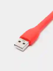 Красный светодиодный USB светильник, гибкая LED лампа, фонарик