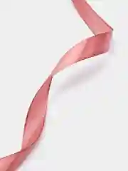 Терракотовый лента атласная 12мм, рулон 22м (25ярд)