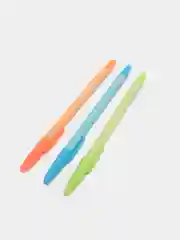 Ручка шариковая 0,5мм синяя, корпус МИКС LANCER Fluo 815 Пастель ароматизированная