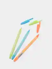 Ручка шариковая 0,5мм синяя, корпус МИКС LANCER Fluo 815 Пастель ароматизированная